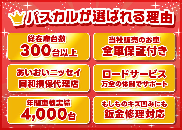 パスカルが選ばれる理由